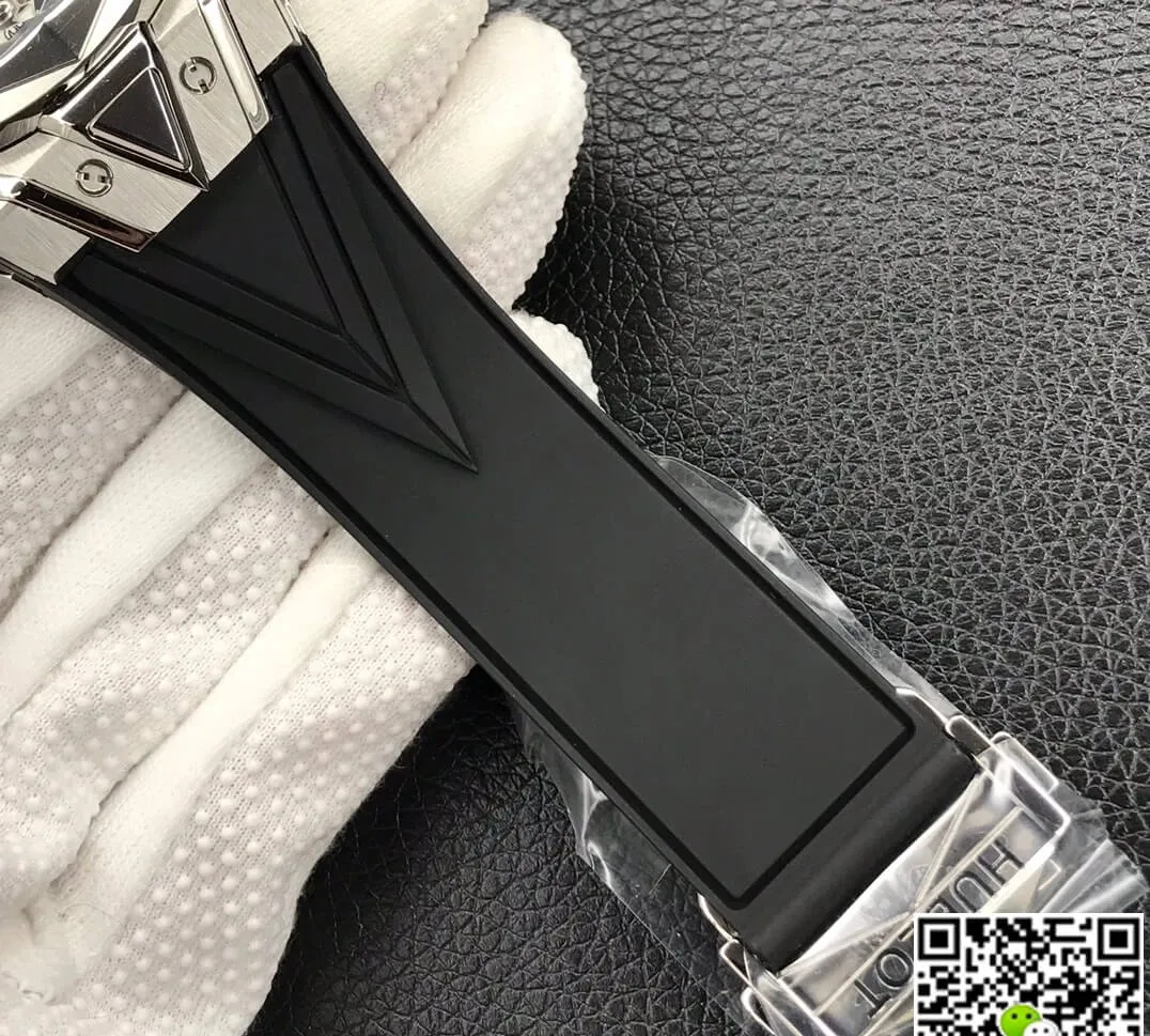 Hublot Big Bang Sang Bleu II 418.NX.1107.RX.MXM19 HB Factory 1:1 Best Edition Replica Watch Black Strap